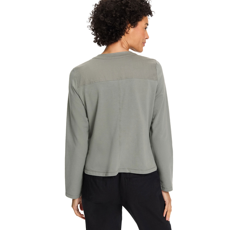 Dames Vest 11201641 Olsen KHAKIGROEN