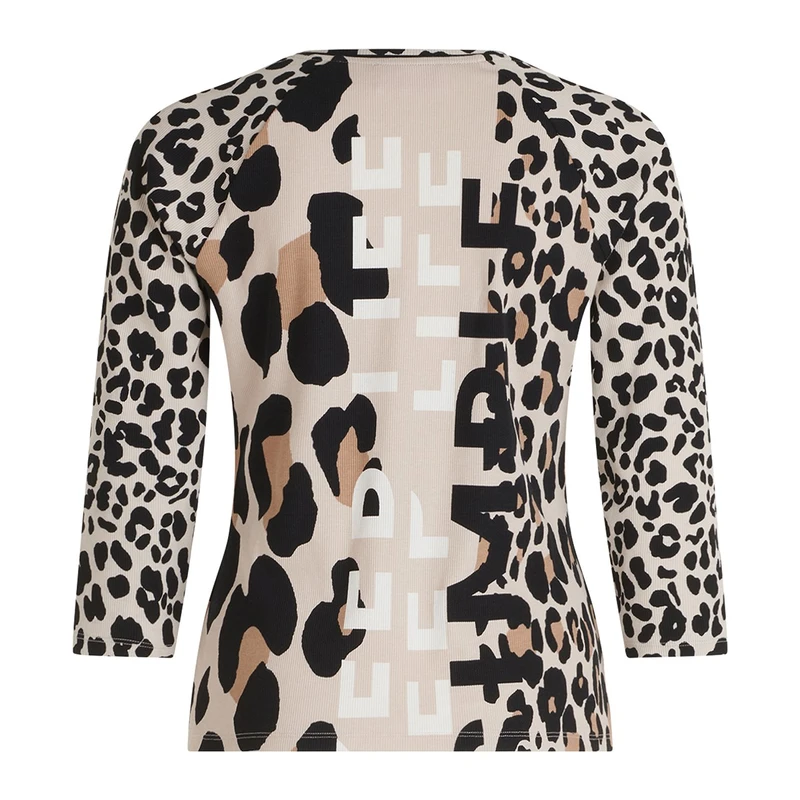 Dames Vest 22758182 Betty-So Cosy BRUIN DESSIN