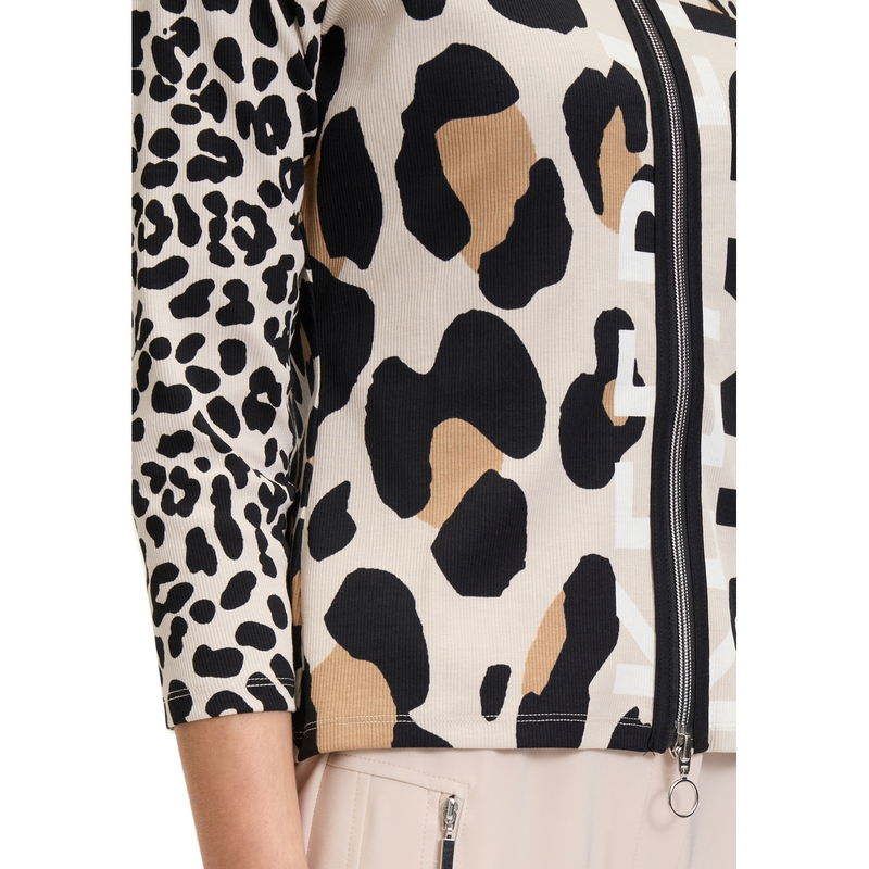 Dames Vest 22758182 Betty-So Cosy BRUIN DESSIN