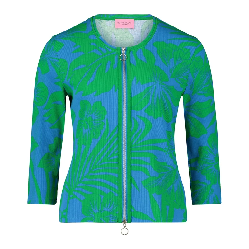 Dames Vest 23018279 Betty-So Cosy GROEN DESSIN