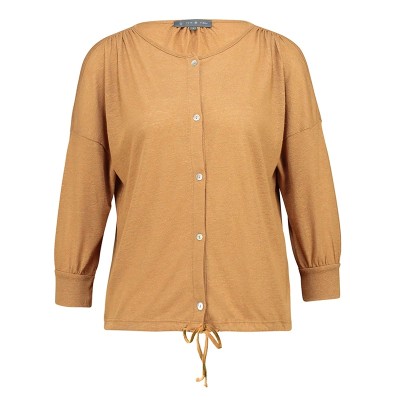 Dames Vest 23ER052 Ivy & You MIDDEN BRUIN