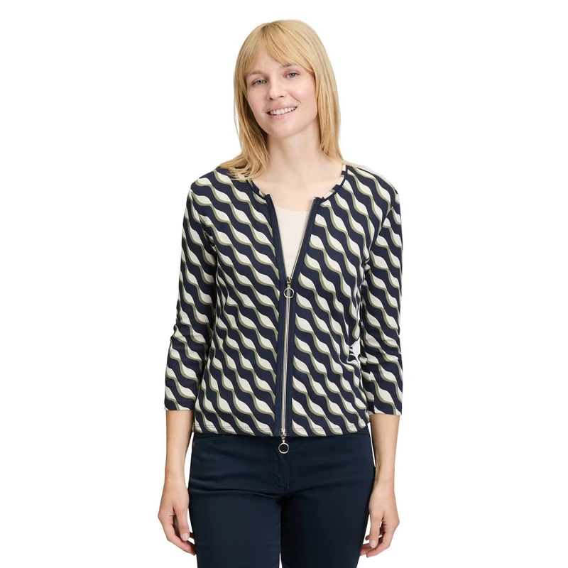 Dames Vest 25371411 Betty Barclay GROEN DESSIN
