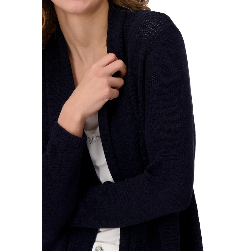 Dames Vest 409321 Monari MIDDEN BLAUW