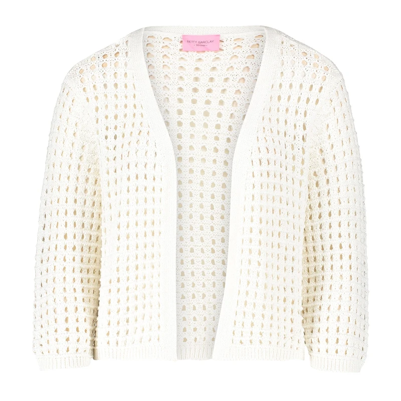 Dames Vest 51788125 Betty-So Cosy Wit