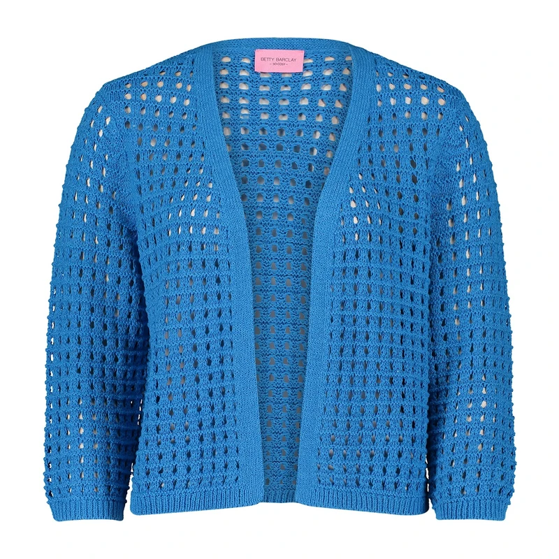 Dames Vest 51788125 Betty-So Cosy MIDDEN BLAUW