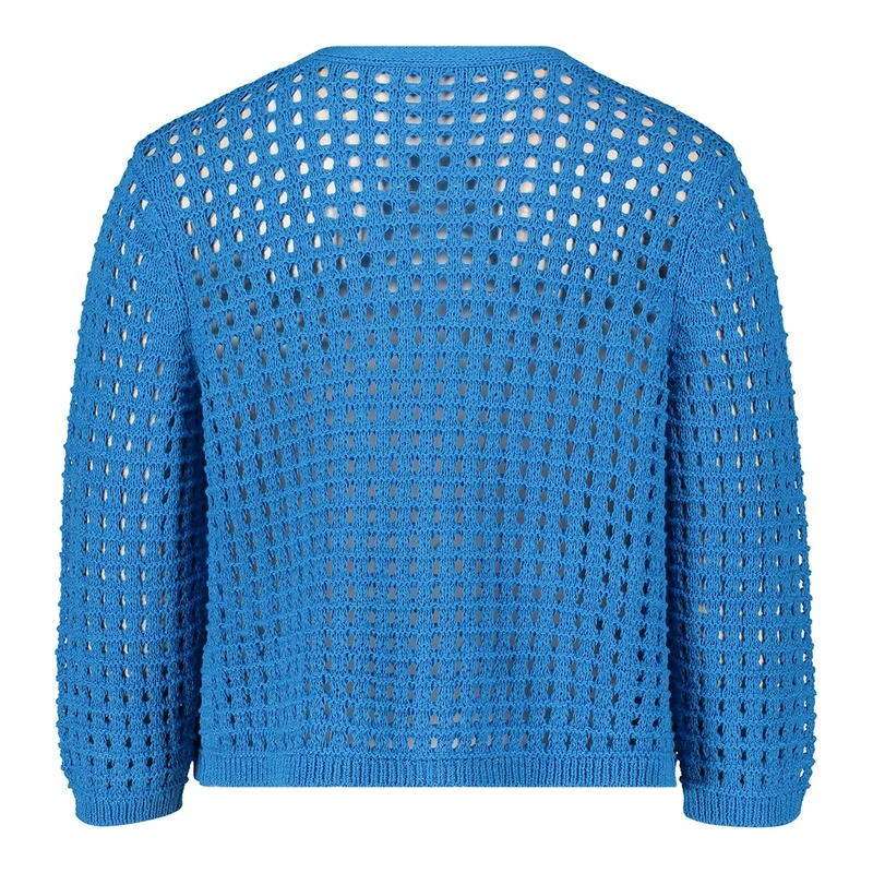 Dames Vest 51788125 Betty-So Cosy MIDDEN BLAUW