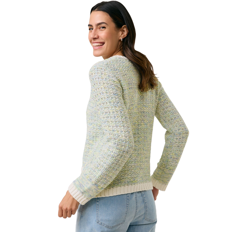 Dames Vest 530115-35721 Gerry Weber GROEN DESSIN