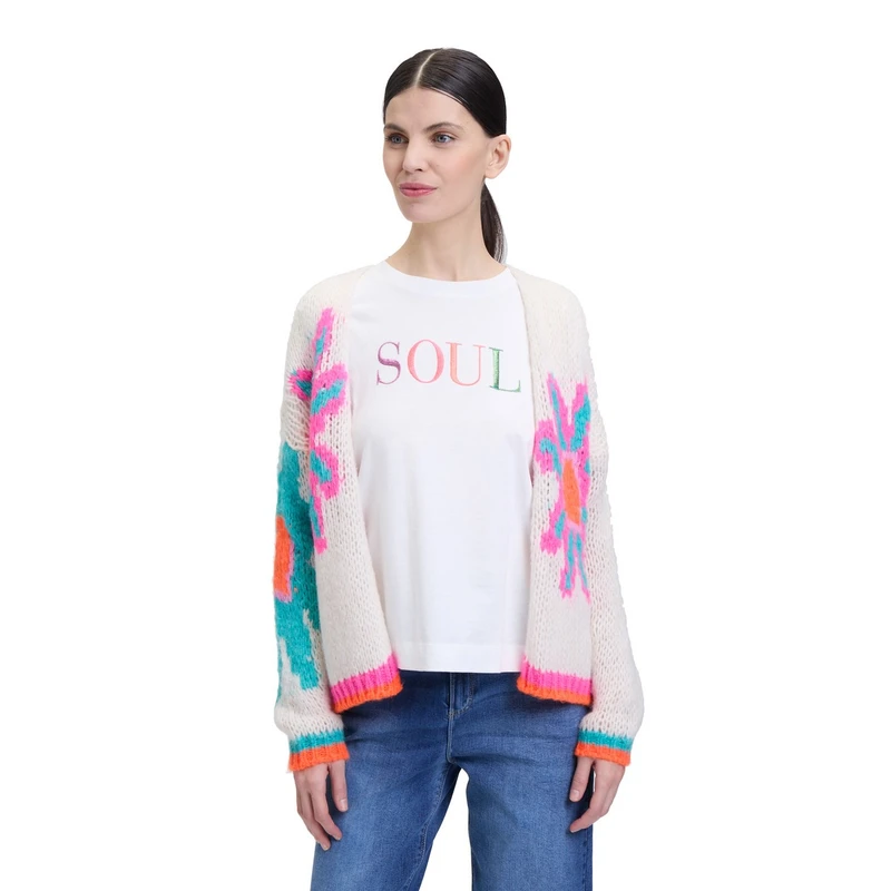 Dames Vest 56497025 Cartoon PAARS DESSIN