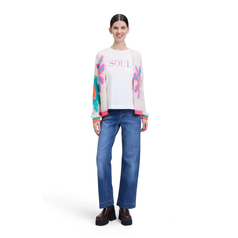 Dames Vest 56497025 Cartoon PAARS DESSIN