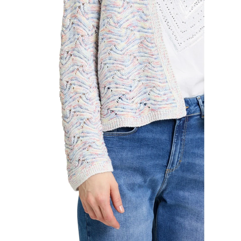 Dames Vest 56617217 Cartoon BLAUW DESSIN