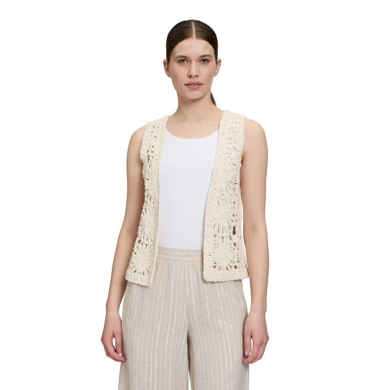 Dames Vest 56887556 Cartoon BEIGE