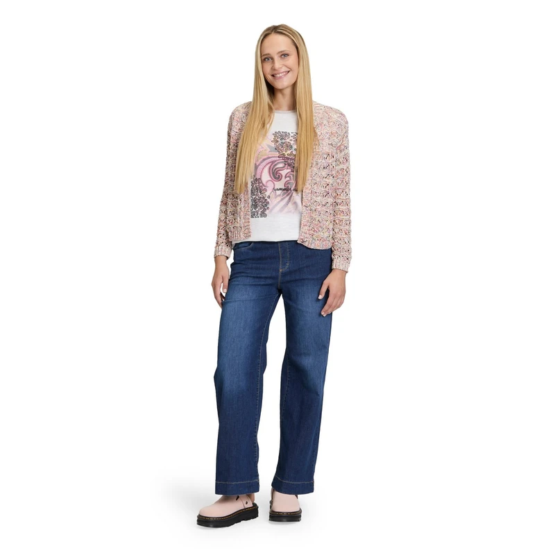 Dames Vest 56997021 Cartoon WIT DESSIN