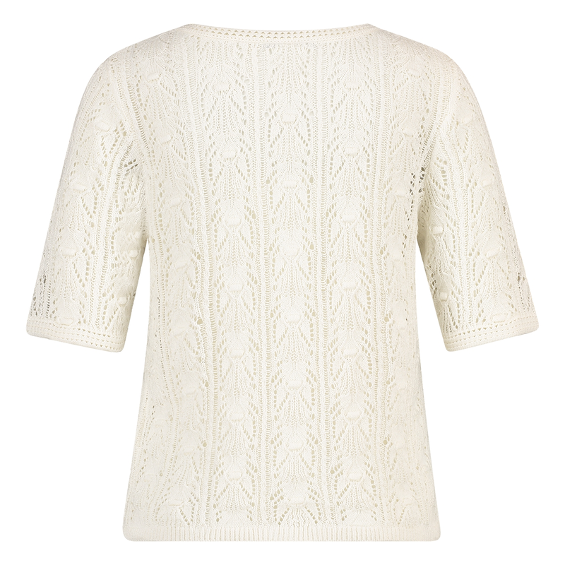 Dames Vest APS-119 Ivy & You OFF-WHITE