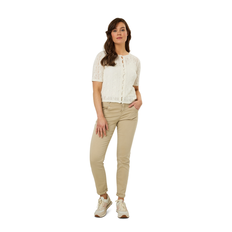 Dames Vest APS-119 Ivy & You OFF-WHITE