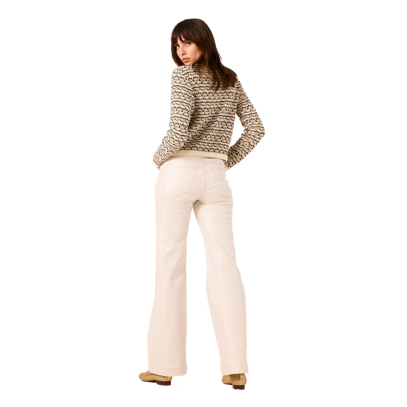 Dames Vest B50050 Garcia Wit