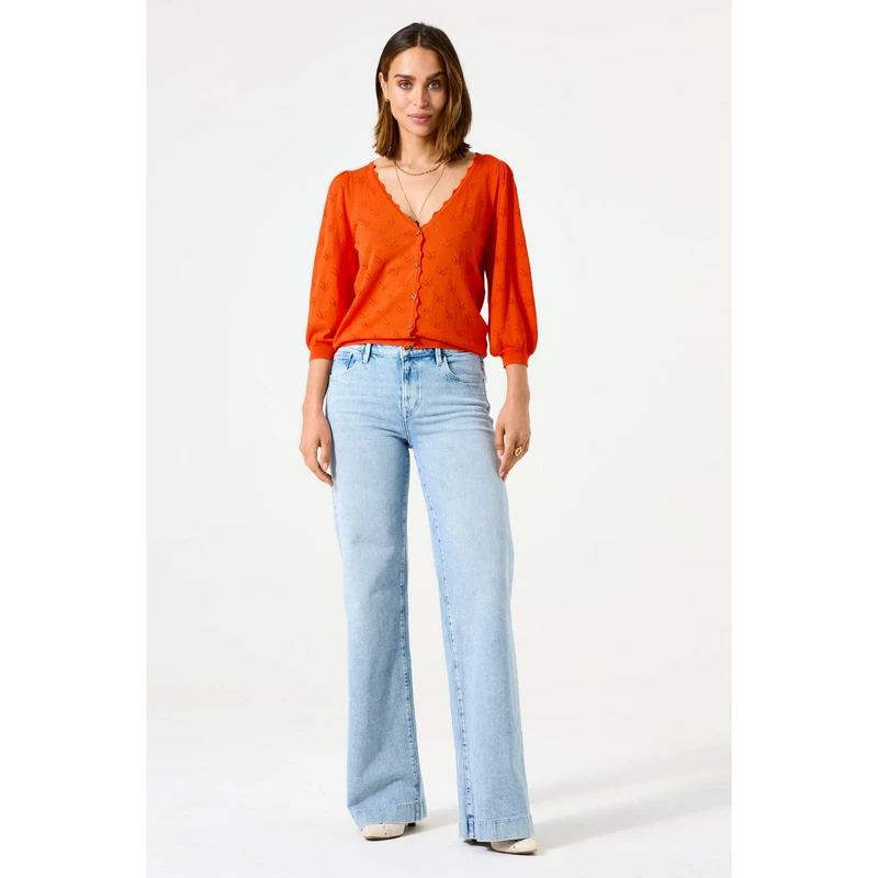 Dames Vest C50250 Garcia ORANJE