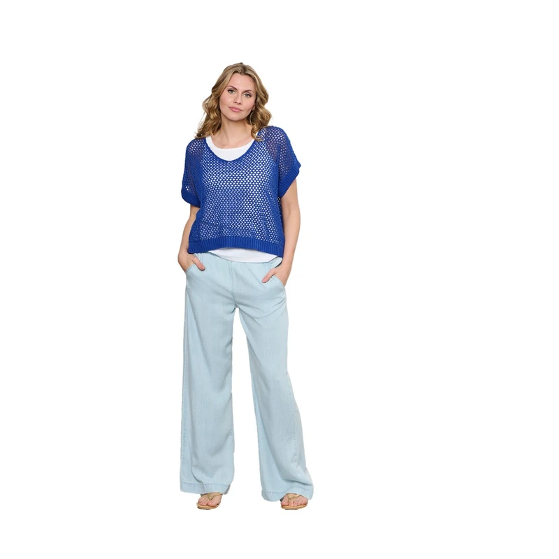 Dames Vest CA119 &CO Woman ROYAL BLUE