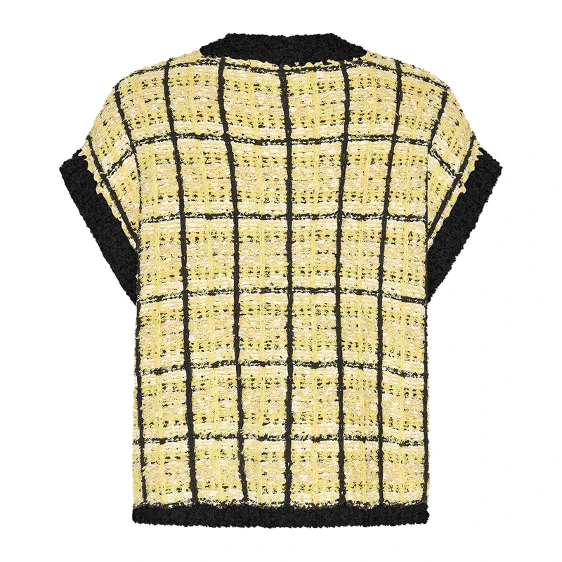 Dames Vest CS12-25044 Claudia Strater GEEL