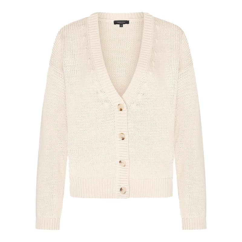 Dames Vest CS12-25073 Claudia Strater ECRU