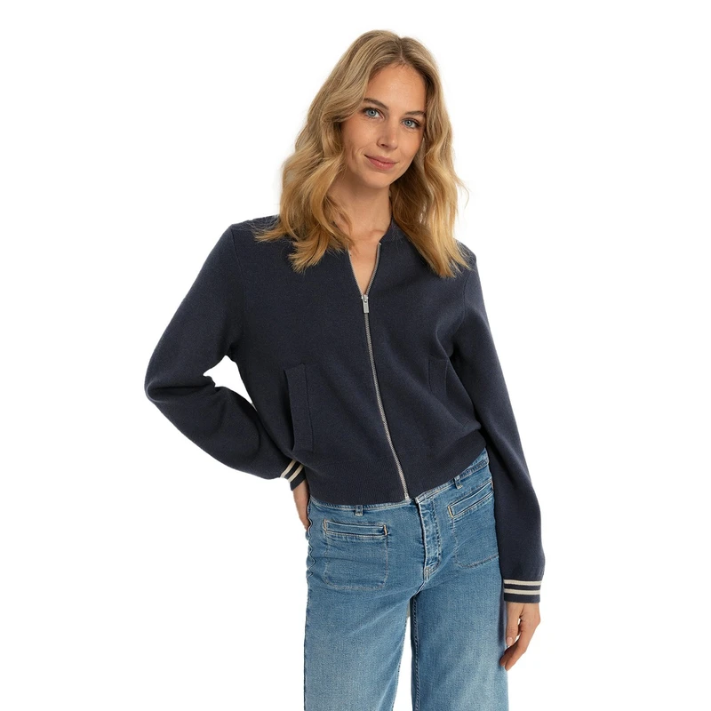 Dames Vest CS12-25075 Claudia by Claudia Strater NAVY