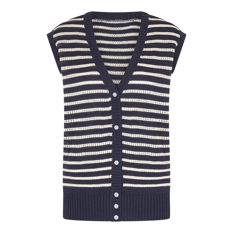 Dames Vest CS12-25136 Claudia by Claudia Strater NAVY