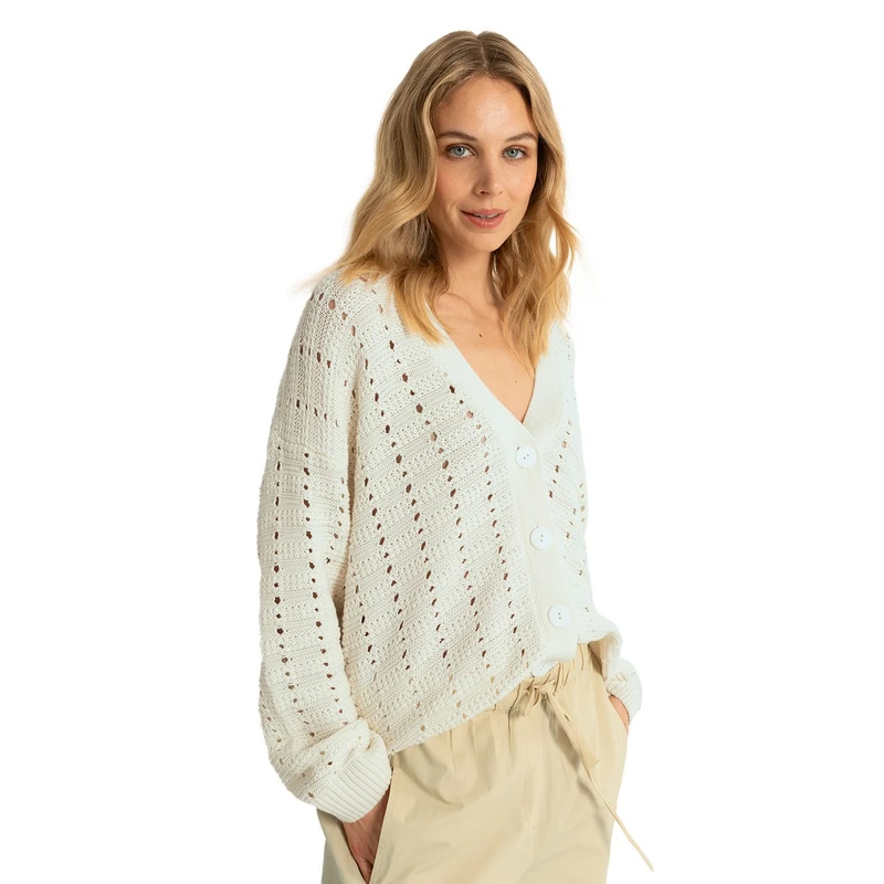 Dames Vest CS12-25384 Claudia Strater ECRU