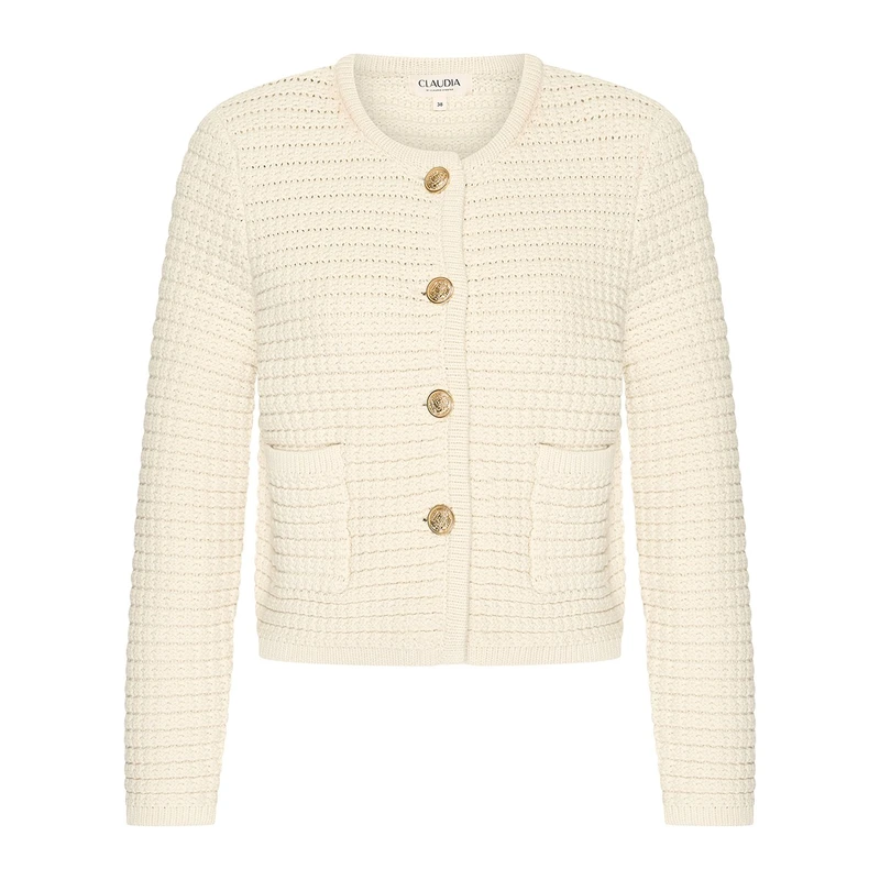Dames Vest CS12-25389 Claudia by Claudia Strater ECRU