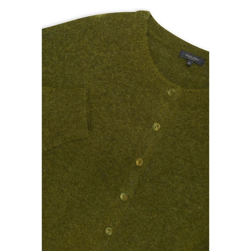 Dames Vest CS12-25489 Claudia Strater KHAKIGROEN