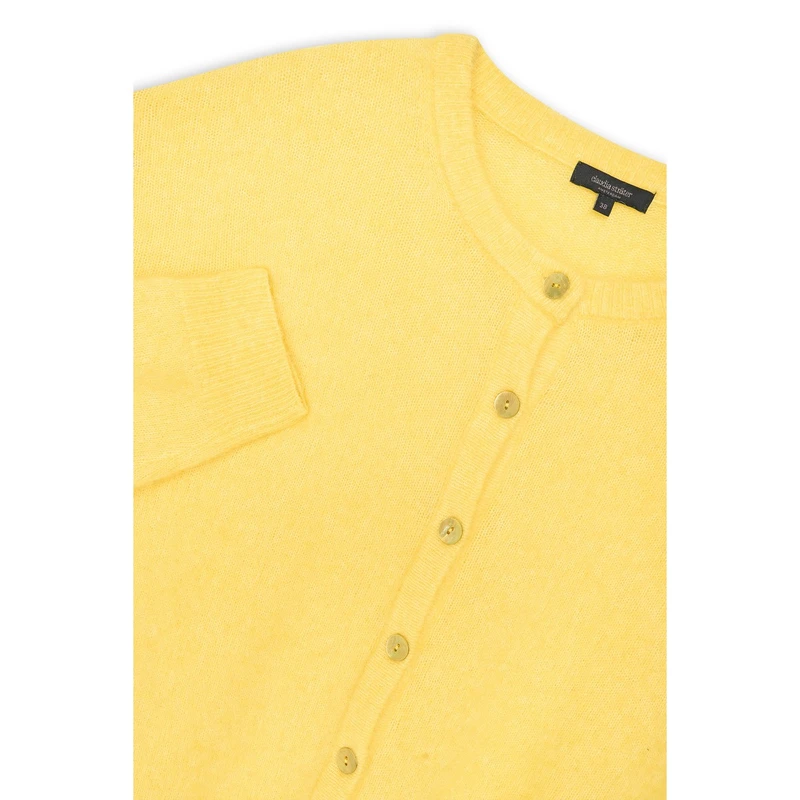 Dames Vest CS12-25489 Claudia Strater GEEL