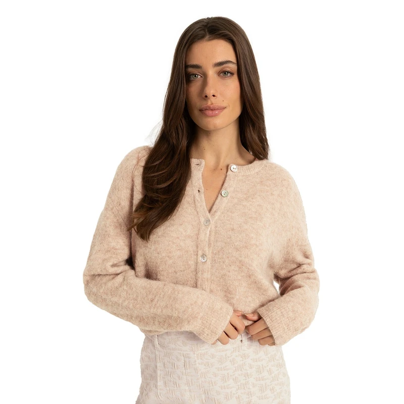 Dames Vest CS12-99016 Claudia Strater TAUPE