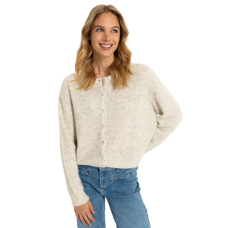 Dames Vest CS12-99016 Claudia Strater LICHT GRIJS