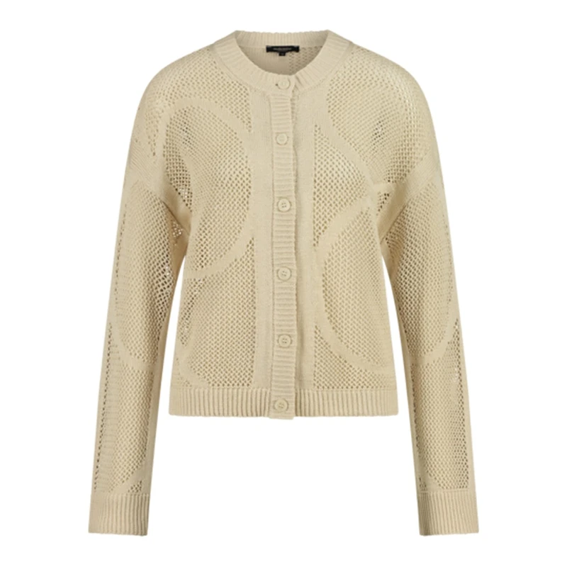 Dames Vest CS24-12505 Claudia Strater ECRU