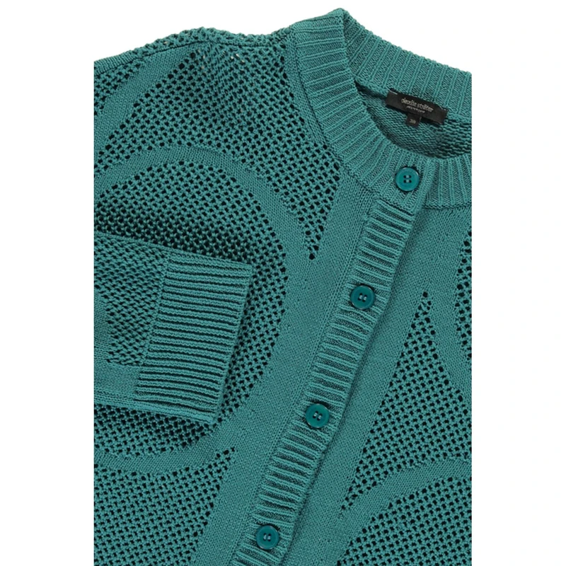 Dames Vest CS24-12505 Claudia Strater PETROL