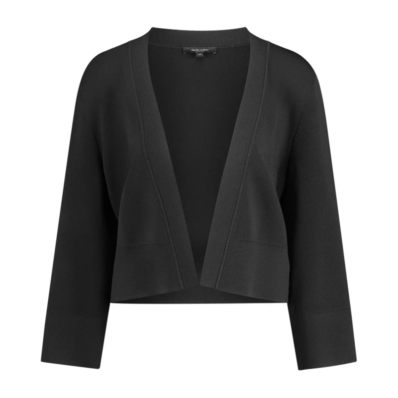 Dames Vest CS24-12507 Claudia Strater ZWART