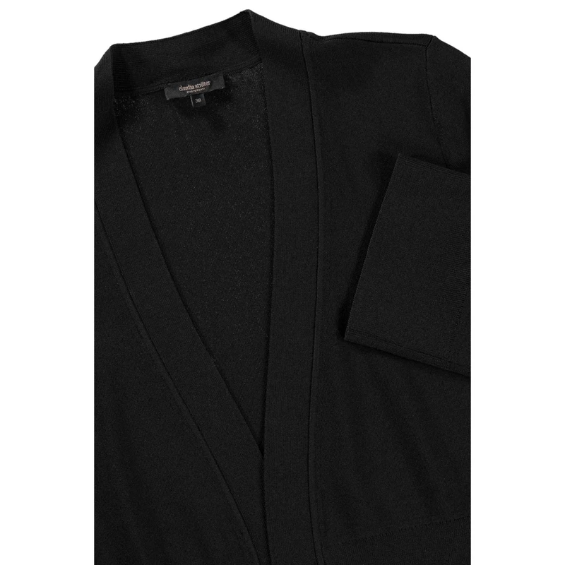 Dames Vest CS24-12507 Claudia Strater ZWART