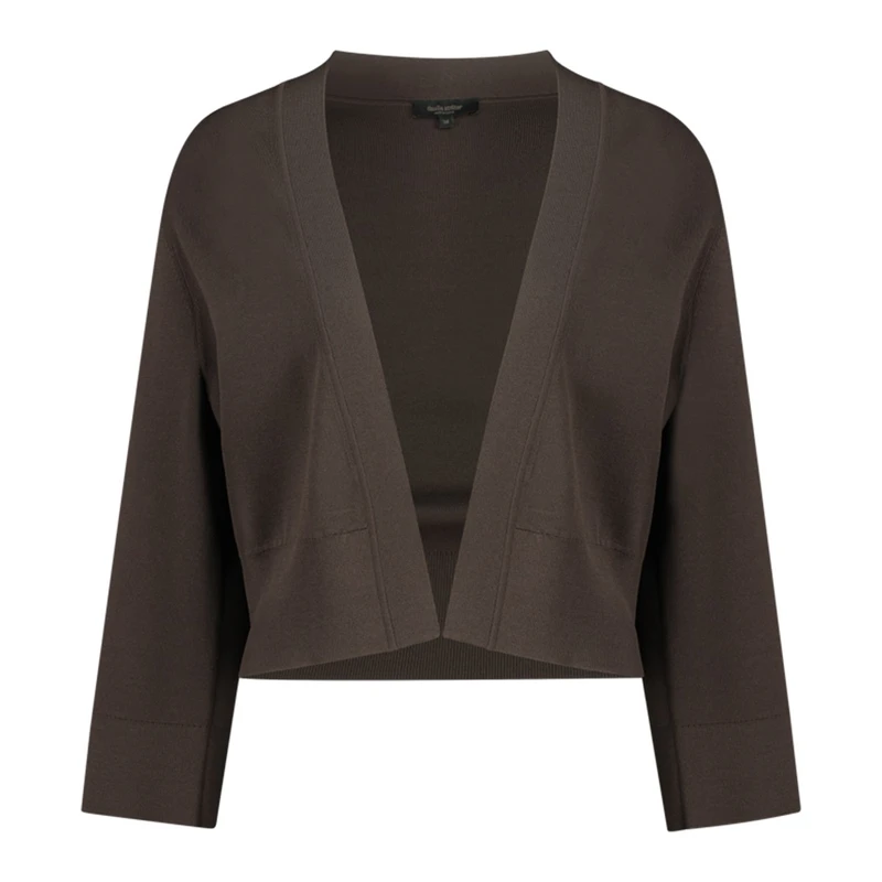 Dames Vest CS24-12507 Claudia Strater DONKER BRUIN