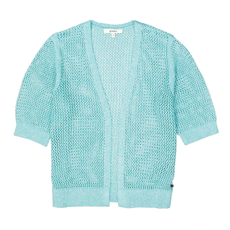 Dames Vest D50053 Garcia BLEACHED BLUE DENIM