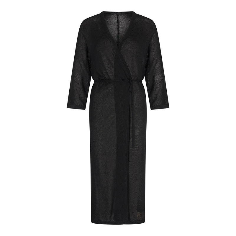 Dames Vest EX12-25138 Expresso ZWART