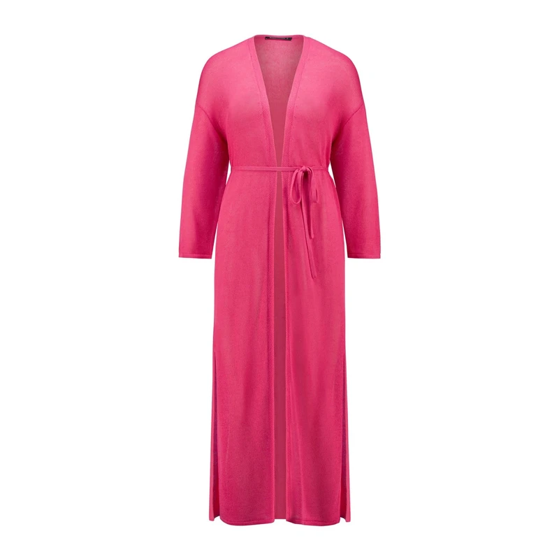 Dames Vest EX23-12013 Expresso FUCHSIA