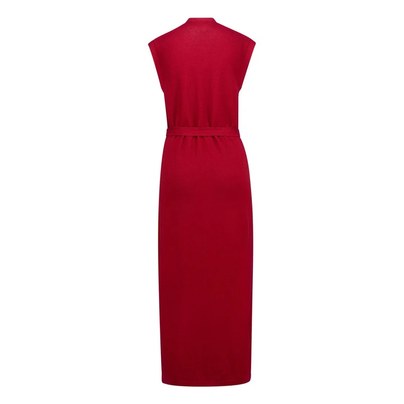 Dames Vest EX23-12017 Expresso ROOD