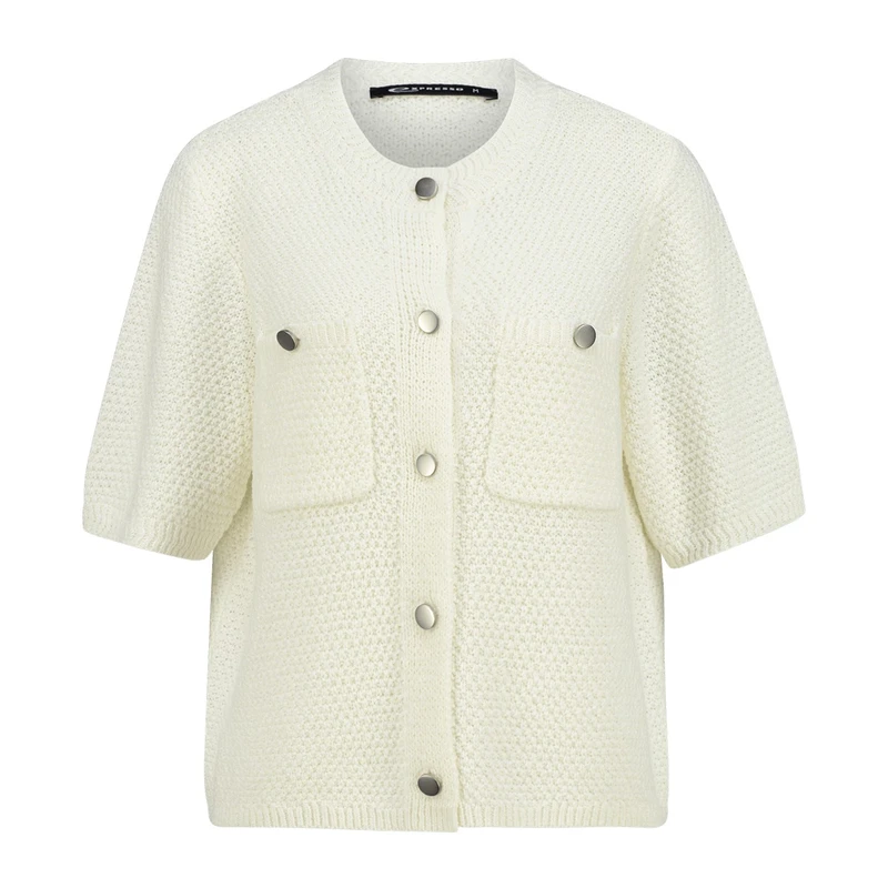 Dames Vest EX23-12020 Expresso OFF-WHITE