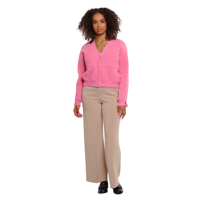 Dames Vest Isarea.5002521 Rino & Pelle FUCHSIA