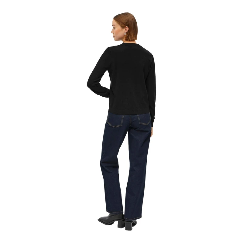 Dames Vest OBJTHESS Object ZWART