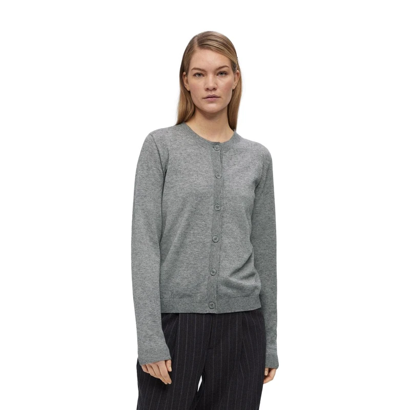 Dames Vest OBJTHESS Object MIDDEN GRIJS