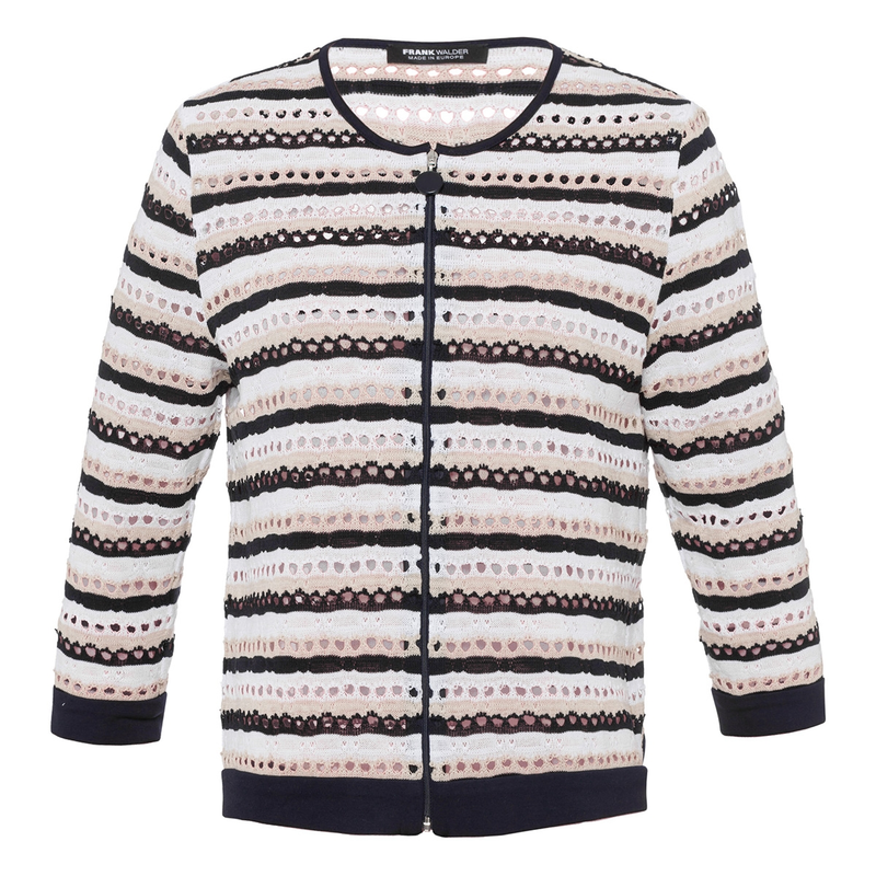 Dames Vest S53304001 Frank Walder GRIJS DESSIN