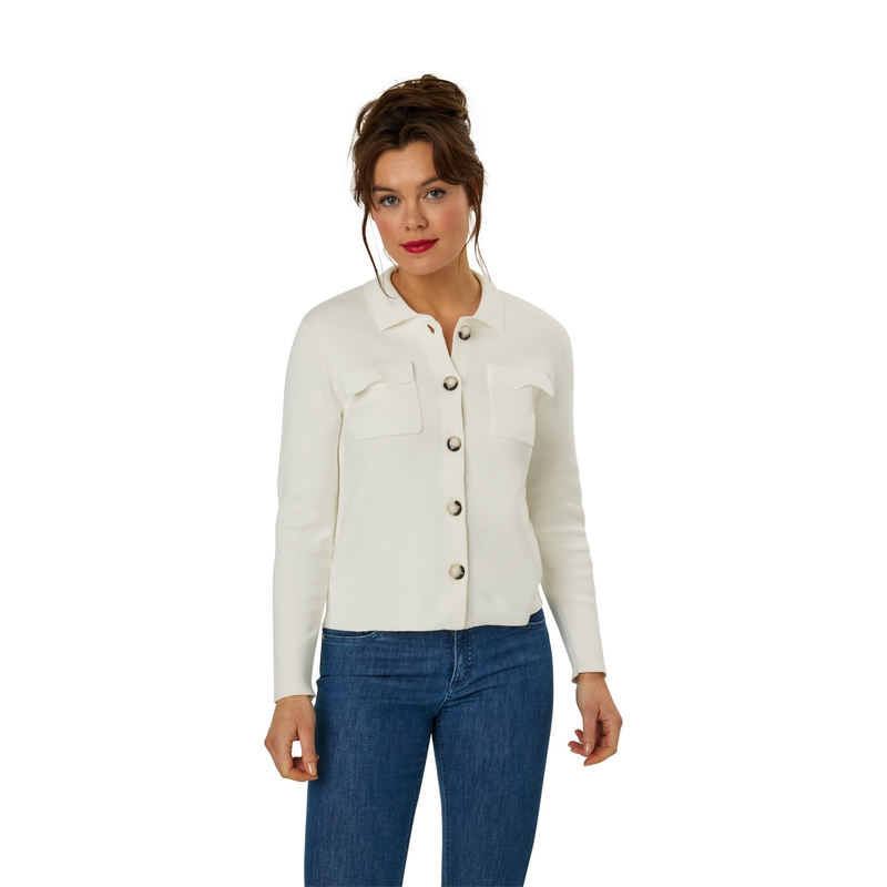 Dames Vest slk20-8314 Sanne OFF-WHITE