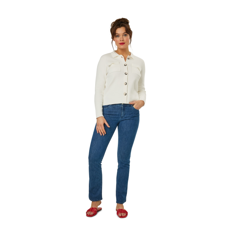 Dames Vest slk20-8314 Sanne OFF-WHITE