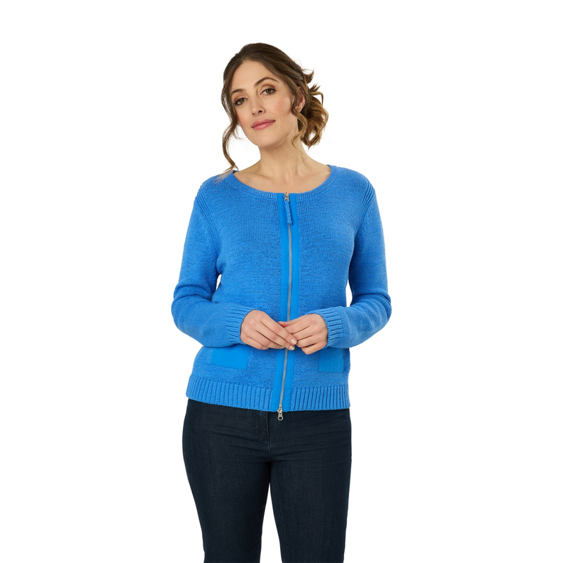Dames Vest slk272-8465 Les Copines KOBALT