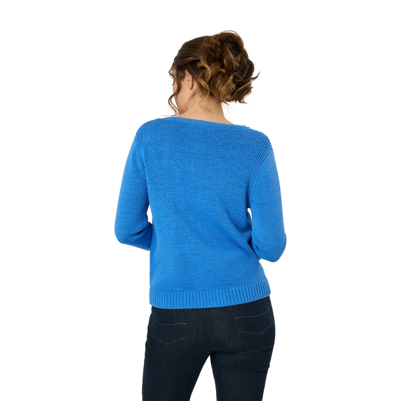 Dames Vest slk272-8465 Les Copines KOBALT