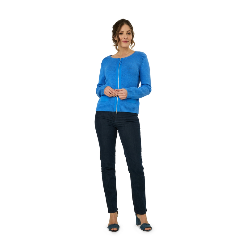 Dames Vest slk272-8465 Les Copines KOBALT